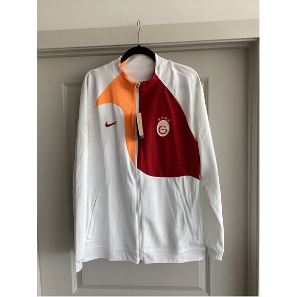 Nike GS MNK ACDPR ANTHM JKT K Size: Large White/Pepper Red/ Vivid Orange - Picture 1 of 12